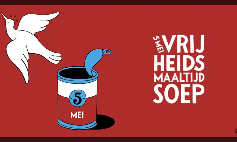 Samen Vrijheidssoep eten