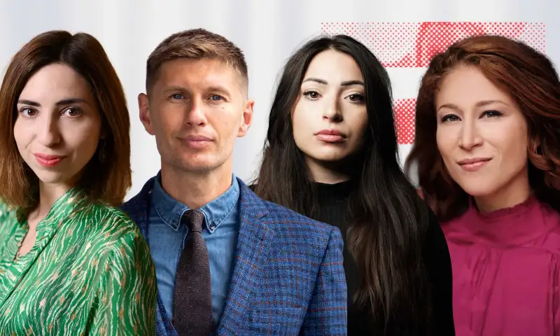 Vrijheidscollege Live met Lale, Evgeniy, Natascha