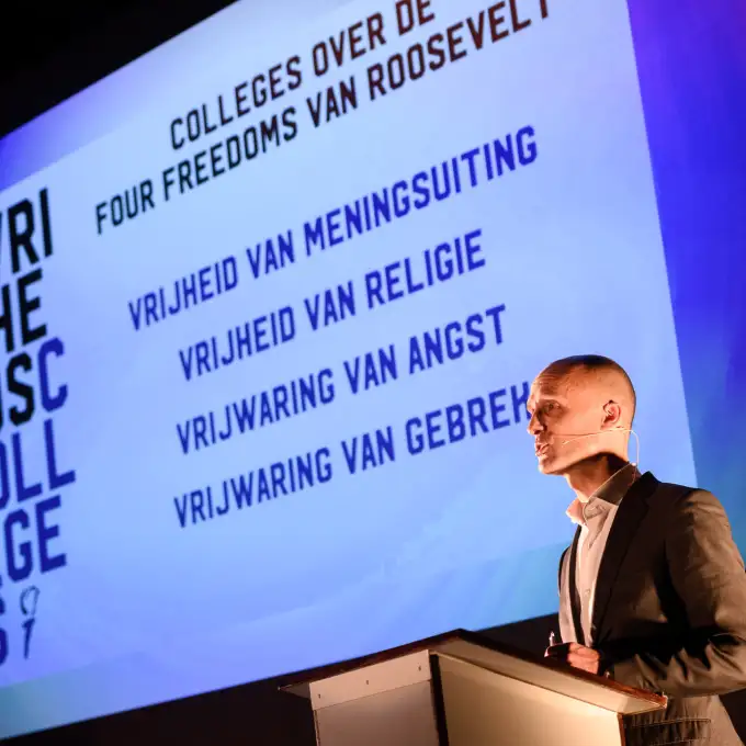 Het belang van Franklin Roosevelt en zijn Four Freedoms