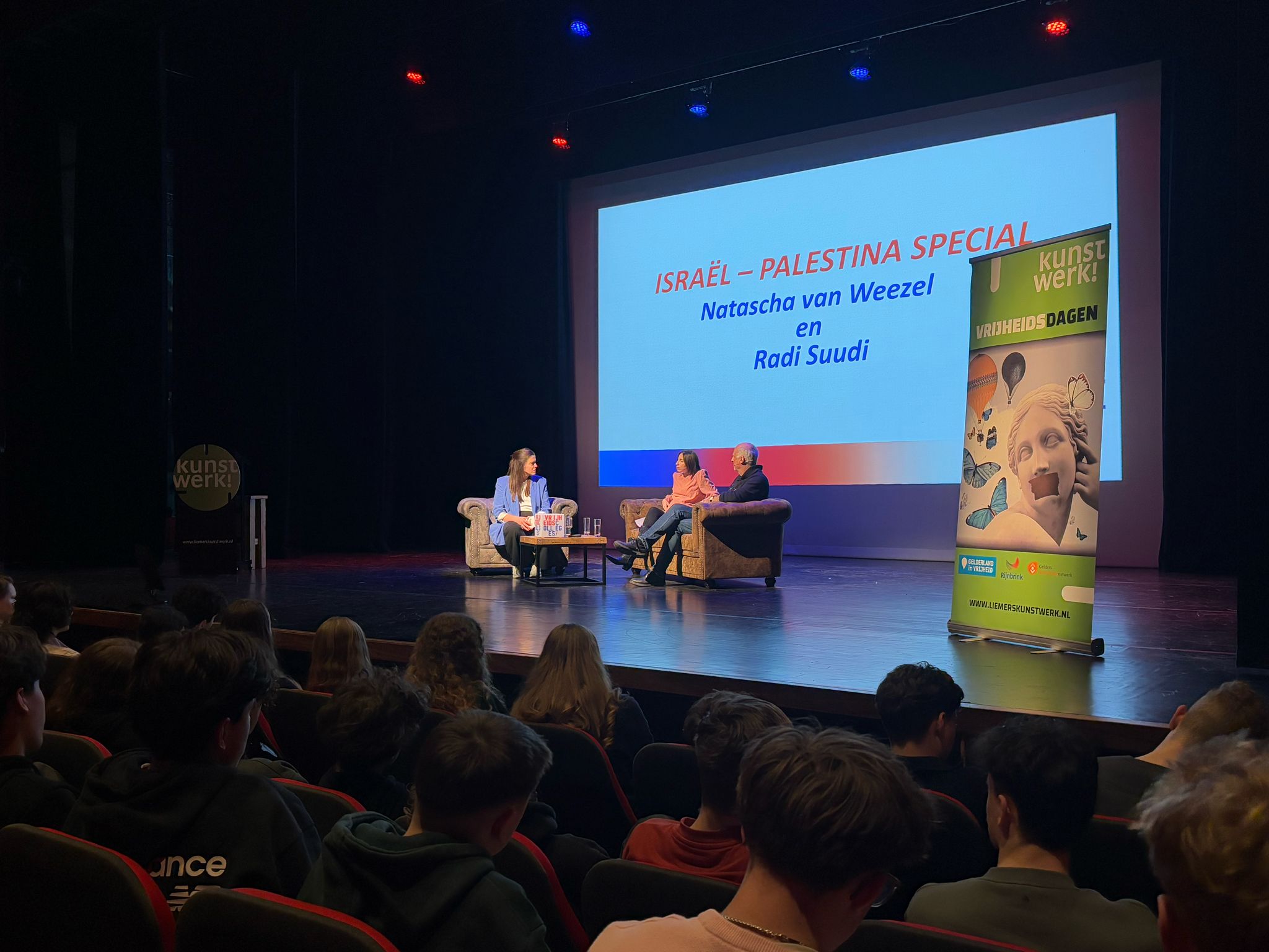 In gesprek over vrede tijdens Gelderse Vrijheidsdagen