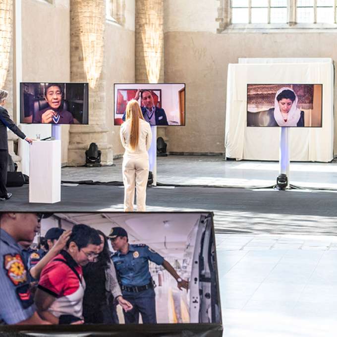 Nobelprijs voor de Vrede naar journalist Maria Ressa