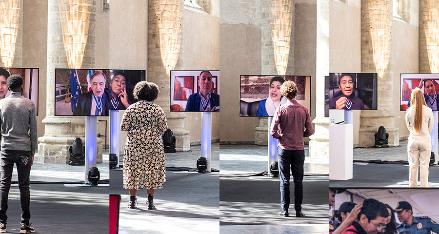 Jongeren in gesprek met Laureaten